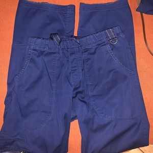 Healing hands green label navy scrub pant